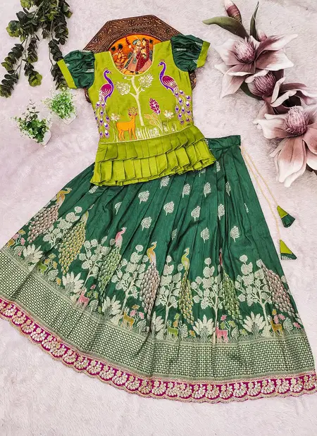 Ajd 8166 Heavy Pure Dola Silk Lehenga With Blouse Best Wholesale Shop In Surat